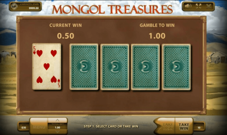 Mongol Treasures: kengaytiruvchi belgilar va FS bilan ajoyib uyasi