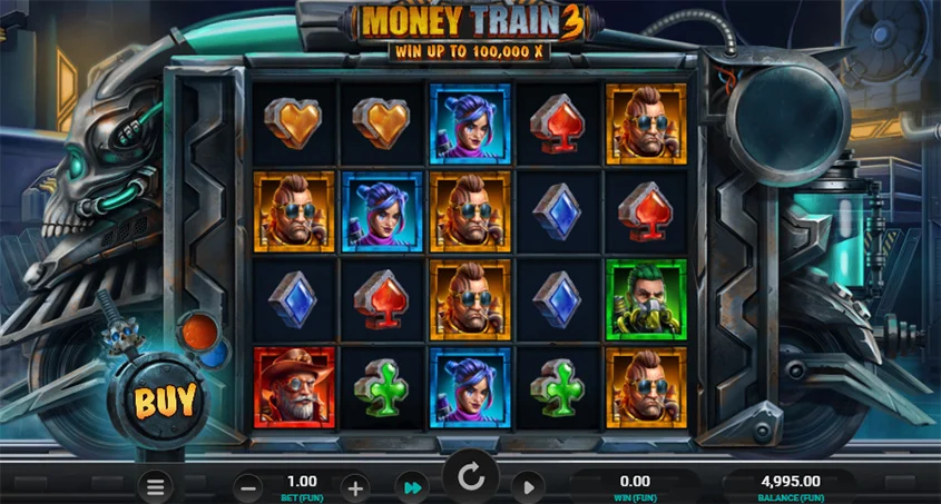 Money Train 3-ün əsas xüsusiyyətləri və tövsiyələri ilə yekun infoqrafika